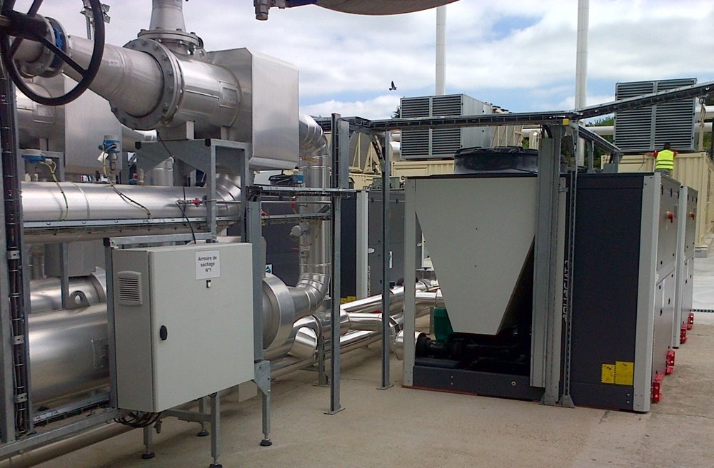 CIAT устанавливает шесть систем осушения метана Drypack Plus на энергетической установке Electr'Od компании Veolia